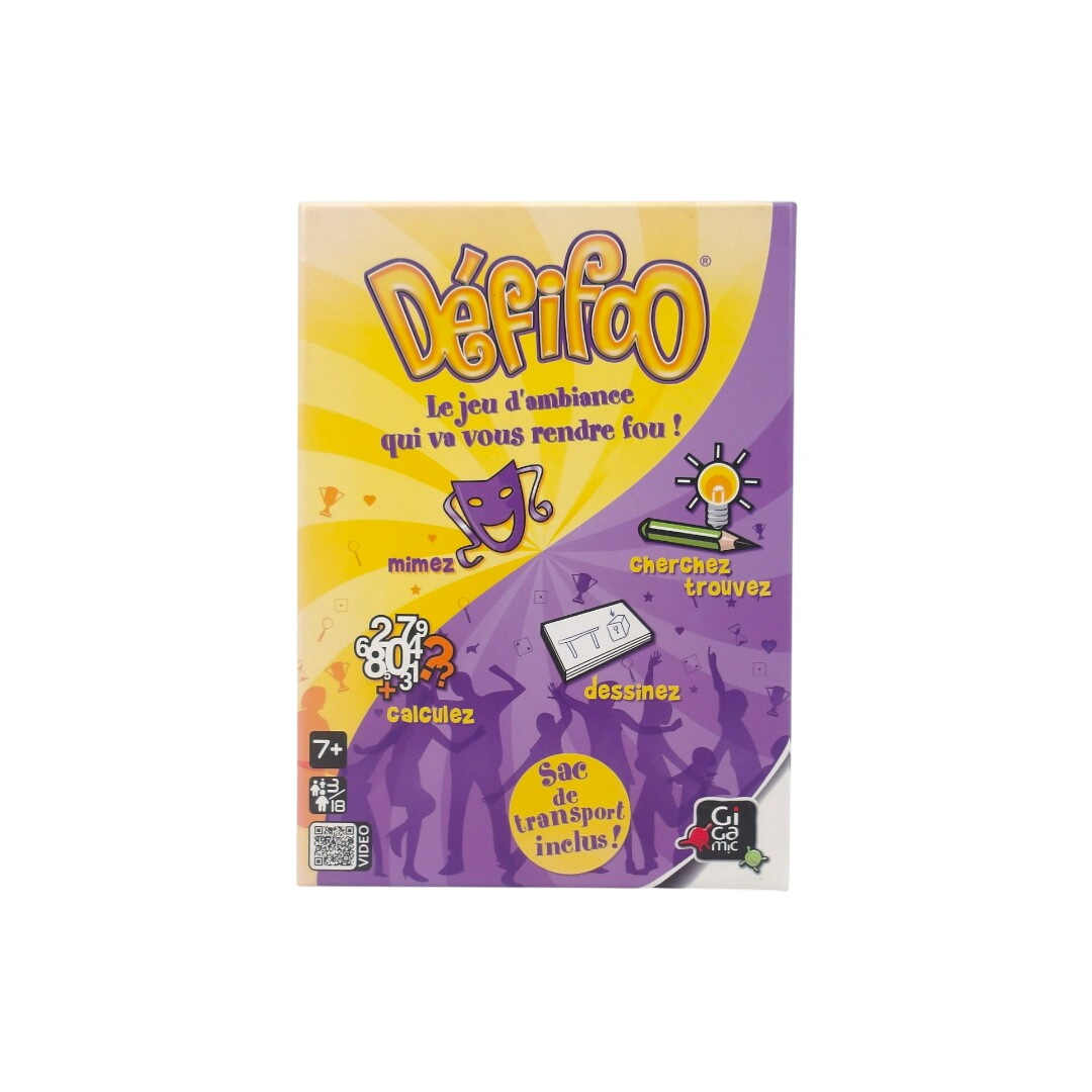 Acheter Défifoo - Le jeu d'ambiance qui va vous rendre fou ! Comme neuf - 14,70 € Défifoo - Le jeu d'ambiance qui va vous rendre fou ! Comme neuf - reconditionné disponible sur Label Emmaüs